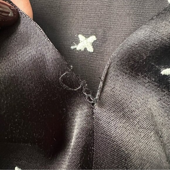 Sandro Starlight Dress in Black / White - Picture 13 of 14